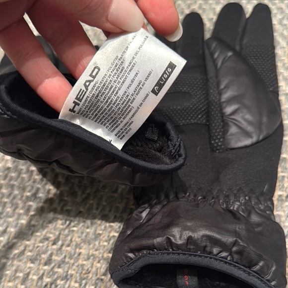 Head Black Insulated Gloves - Picture 4 of 8